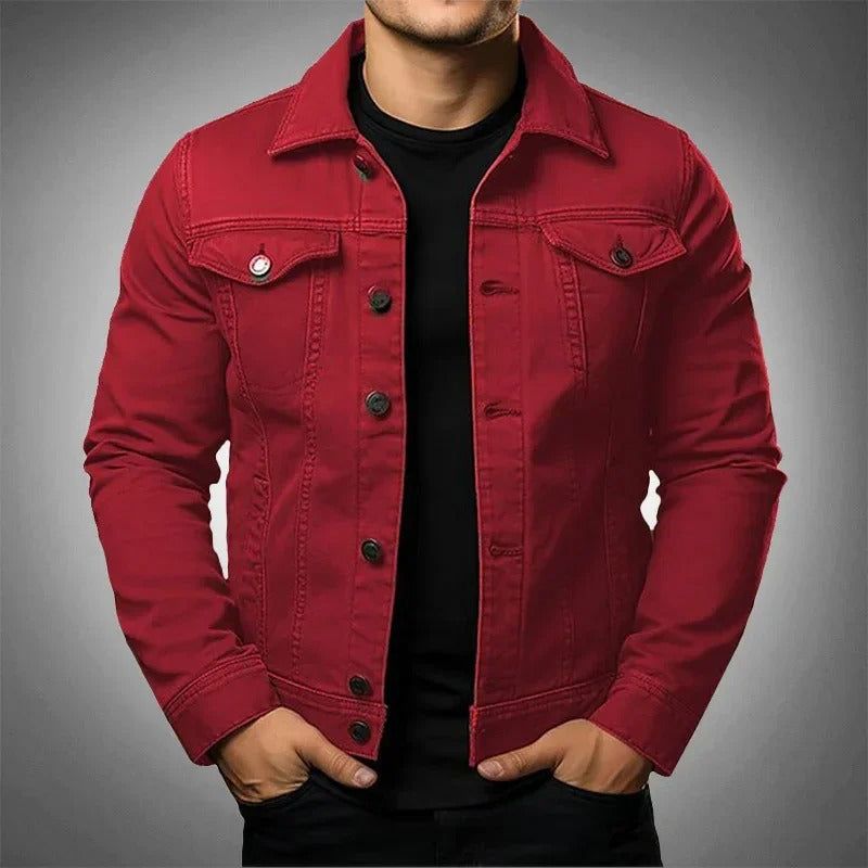 Jasmijn | Men's Lightweight Jacket Button Front Casual Outerwear