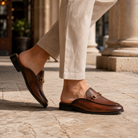 Soren | Slip-On Mules with Horsebit Detail for Men