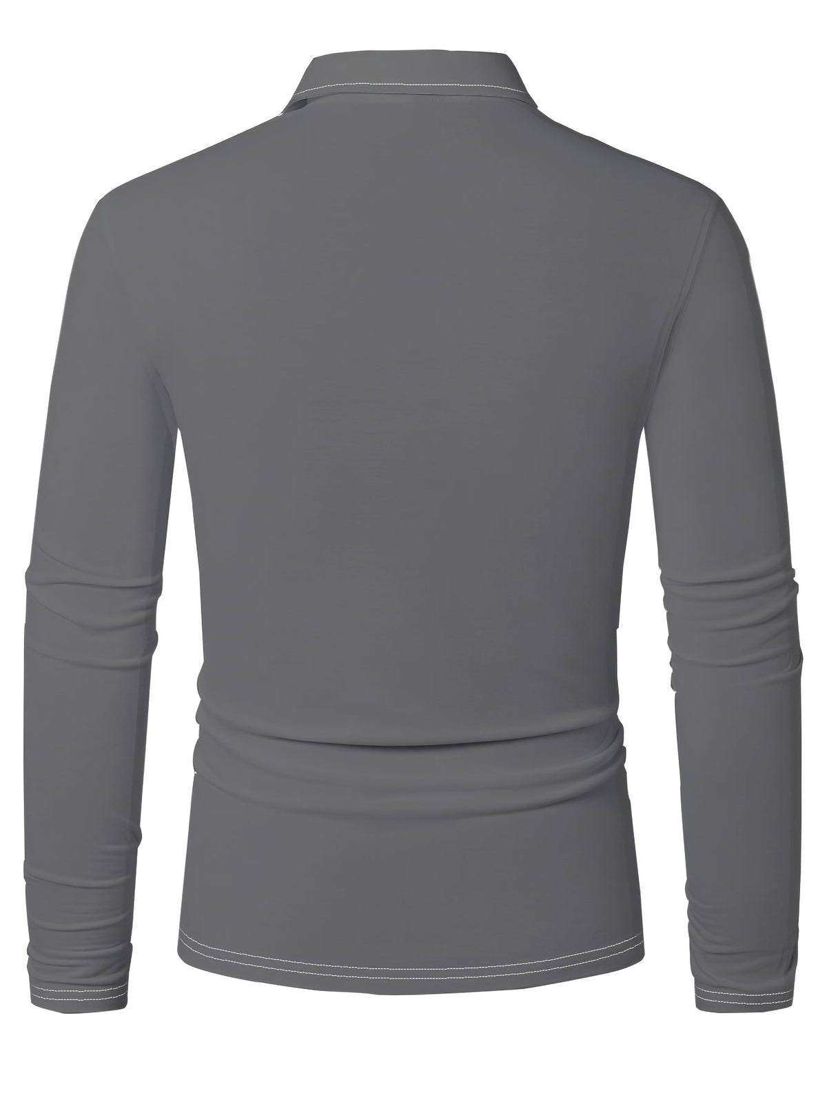 Michel | Printed Collared Long Sleeve Shirt for Men