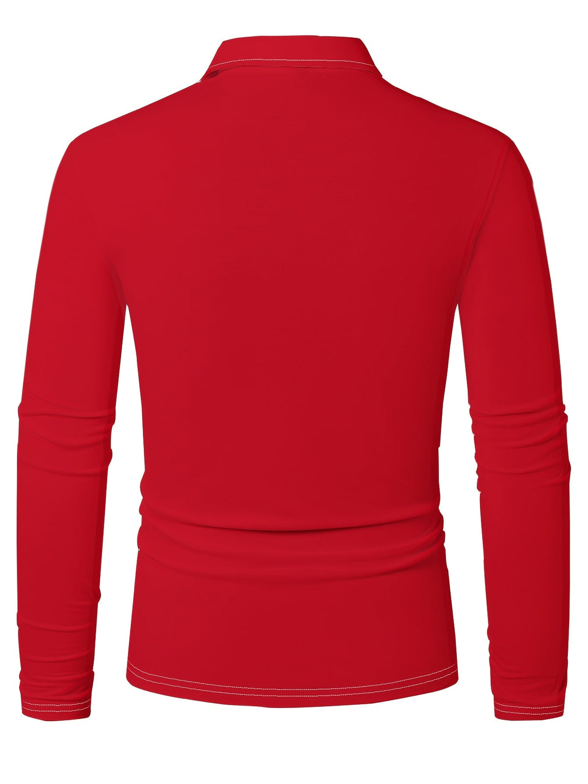 Michel | Printed Collared Long Sleeve Shirt for Men