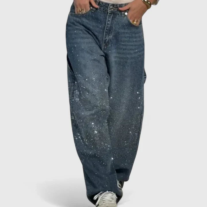 Melizyrah | Women's High-Waisted Wide Leg Pants – Party Ready