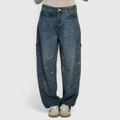 Melizyrah | Women's High-Waisted Wide Leg Pants – Party Ready