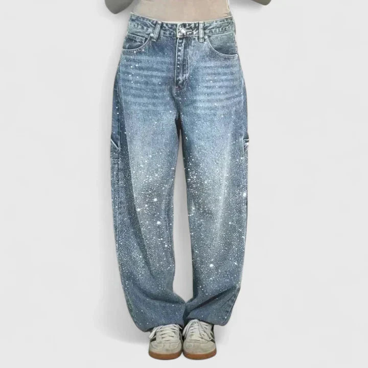 Melizyrah | Women's High-Waisted Wide Leg Pants – Party Ready