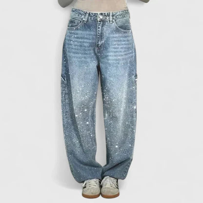 Melizyrah | Women's High-Waisted Wide Leg Pants – Party Ready