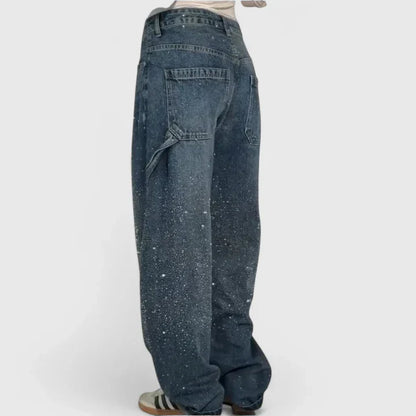 Melizyrah | Women's High-Waisted Wide Leg Pants – Party Ready